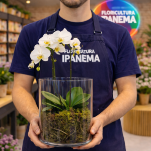 Orquídea no Aquário